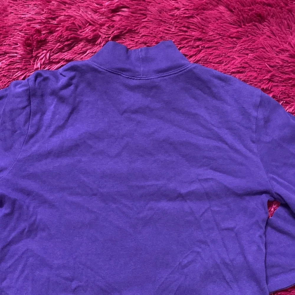 Purple turtleneck sweater - Picture 9 of 10